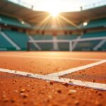 Carlos Alcaraz tijdens zijn eerste ATP Finals wedstrijd