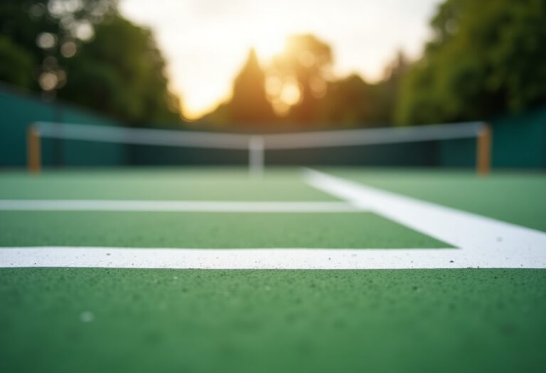 Casper Ruud in azione durante le ATP Finals 2023