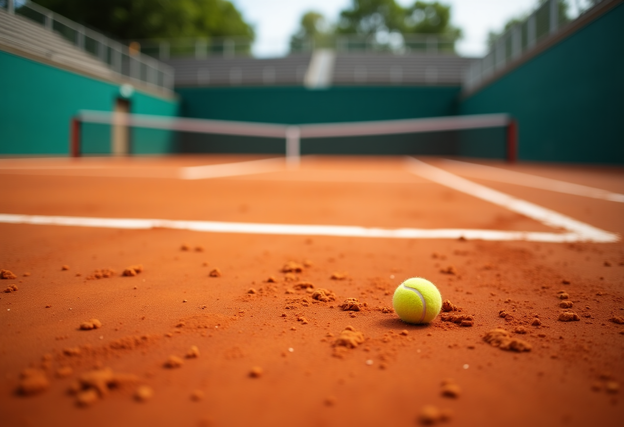 Rafael Nadal tijdens zijn laatste Davis Cup Finals