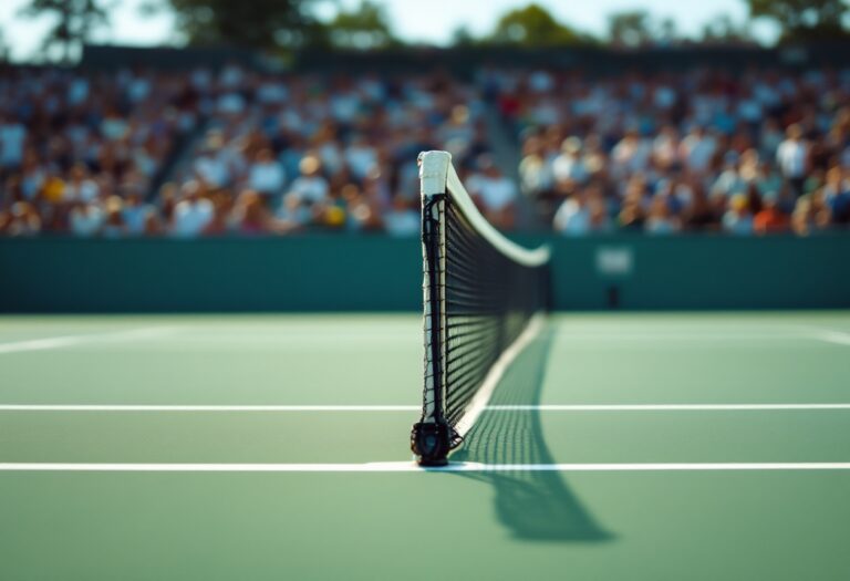 Carlos Alcaraz tijdens de achtste finale van de Australian Open