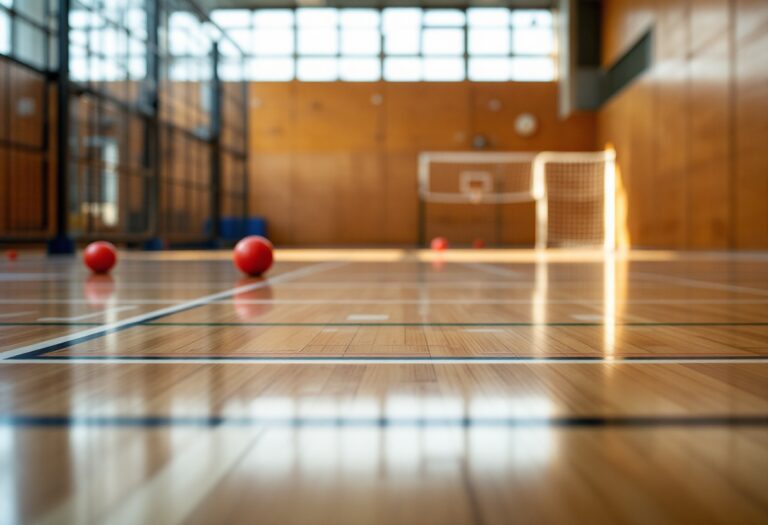 Nederlandse handballers tijdens hun eerste nederlaag op het WK