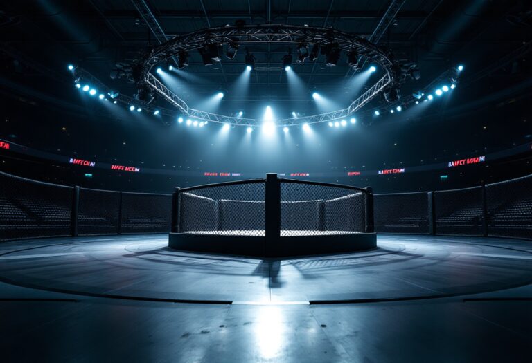 Reinier de Ridder in actie tijdens een MMA-gevecht