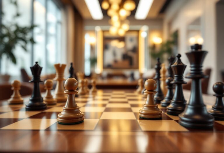 Anish Giri e Jorden van Foreest durante Tata Steel Chess
