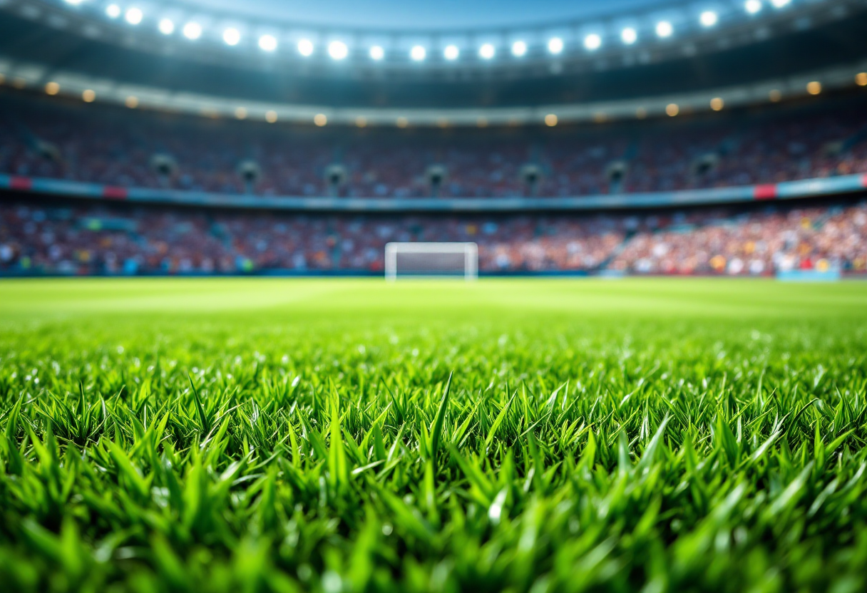 Tygo Land in actie tijdens zijn debuut voor PSV in de Champions League