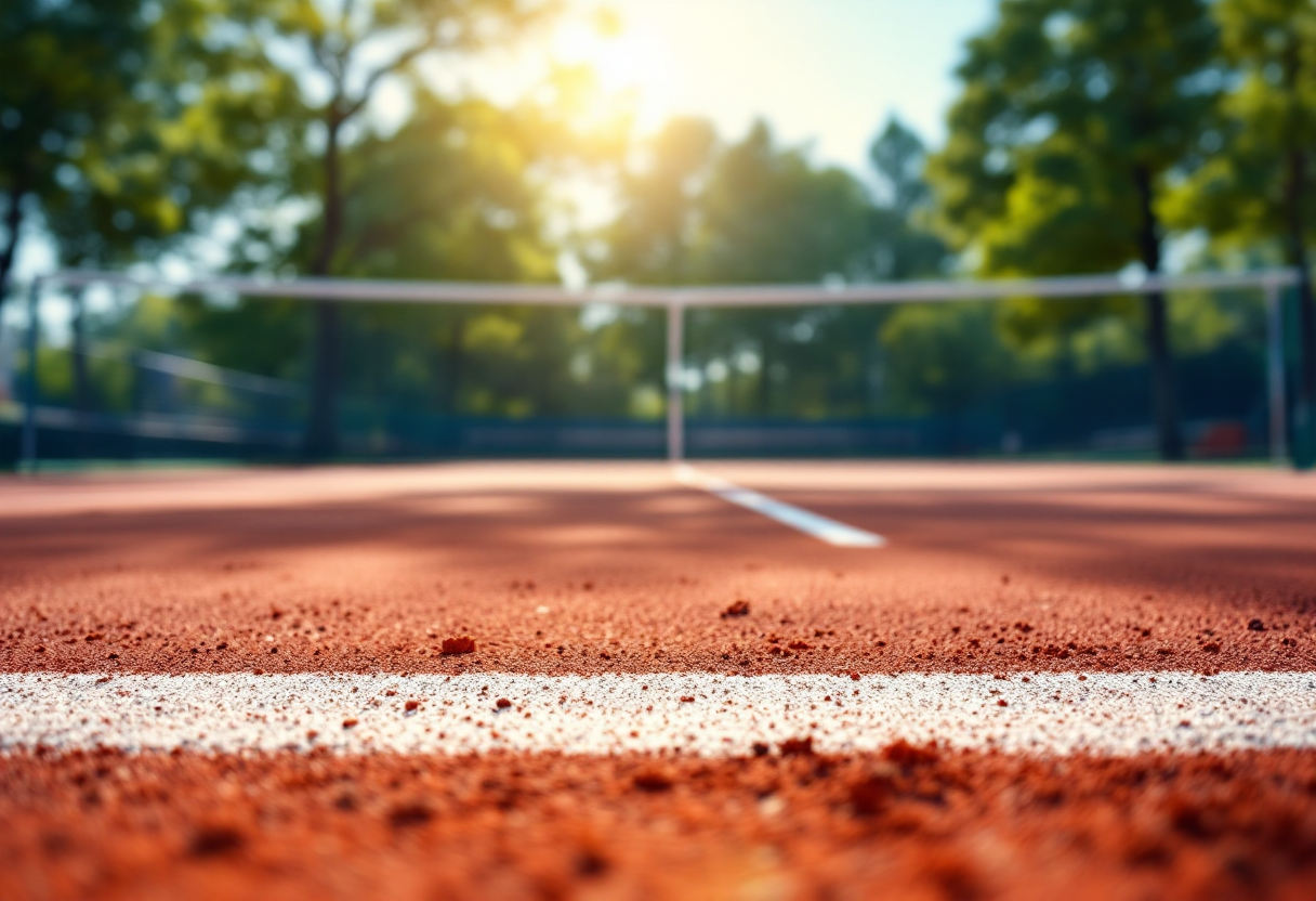 Aryna Sabalenka tijdens WTA-toernooi in Miami