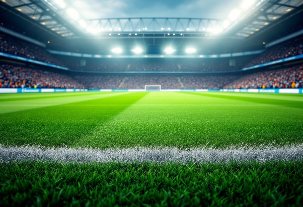 Feyenoord spelers tijdens een Europese wedstrijd