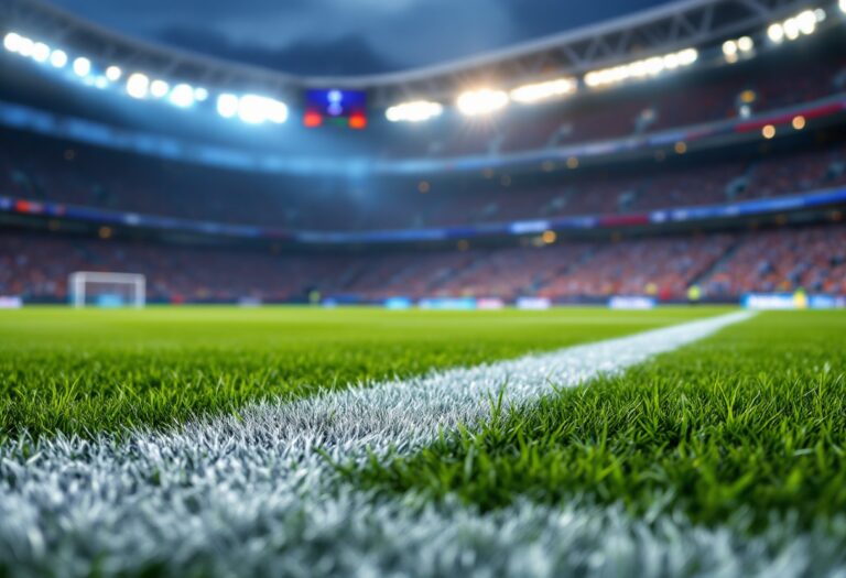 Feyenoord in azione contro Inter in Champions League