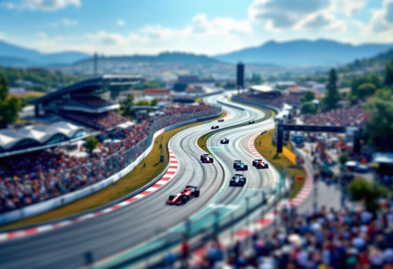Beeld van Formule 1 auto tijdens seizoen 2024