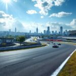 Max Verstappen tijdens een race in de Formule 1