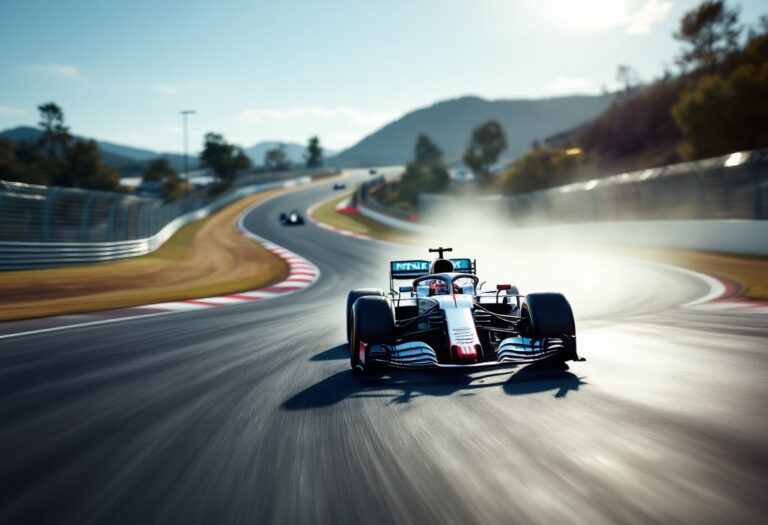 Max Verstappen tijdens de spannende start van het F1-seizoen 2025