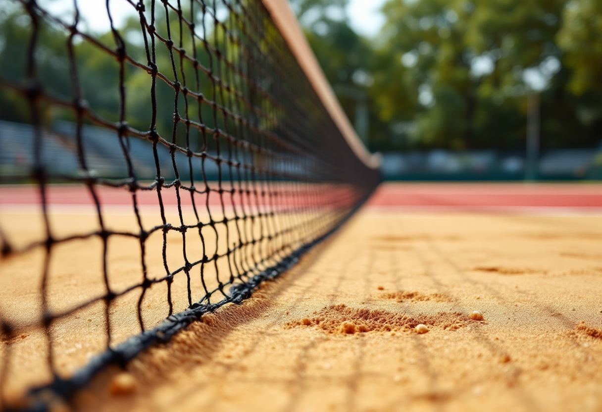 Nick Kyrgios viert zijn overwinning in Miami 2023
