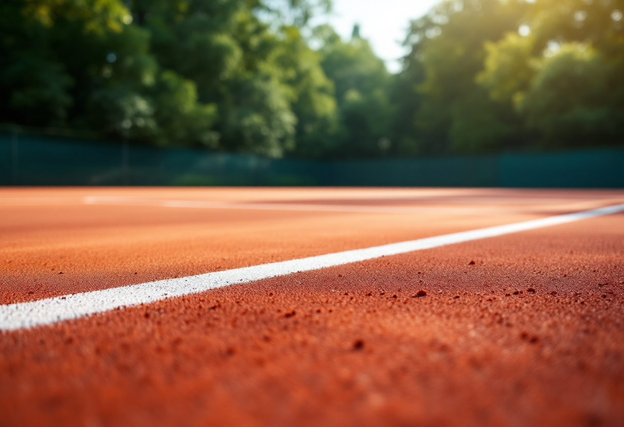 Tallon Griekspoor in actie tijdens Indian Wells 2023