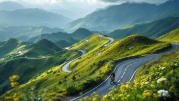 Fietsers tijdens de Tour de France 2024 in actie