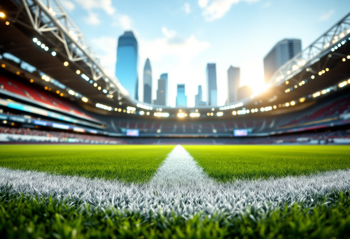 Borussia Dortmund e Aston Villa in azione nella Champions League