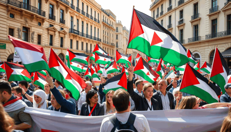 Marcia verso Gaza: solidariteit met het Palestijnse volk