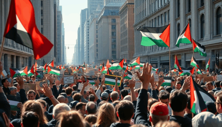 Marcia verso Gaza: steun voor het Palestijnse volk