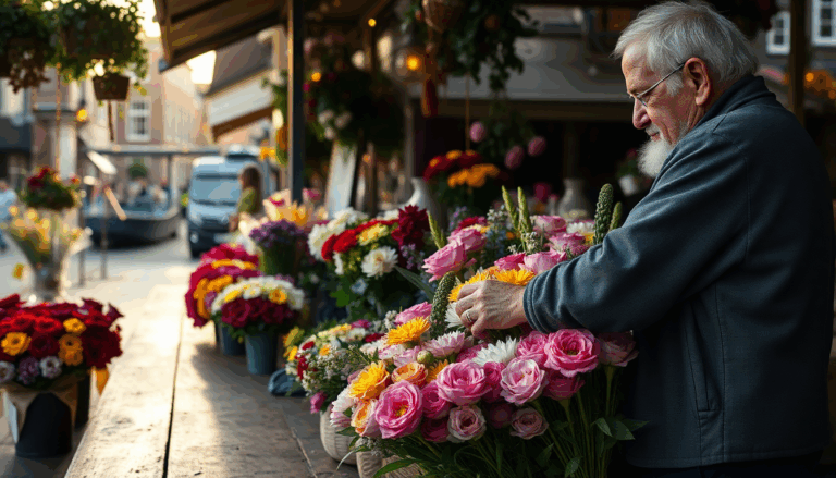 Oudste bloemenverkoper van Amsterdam sluit zijn kraam