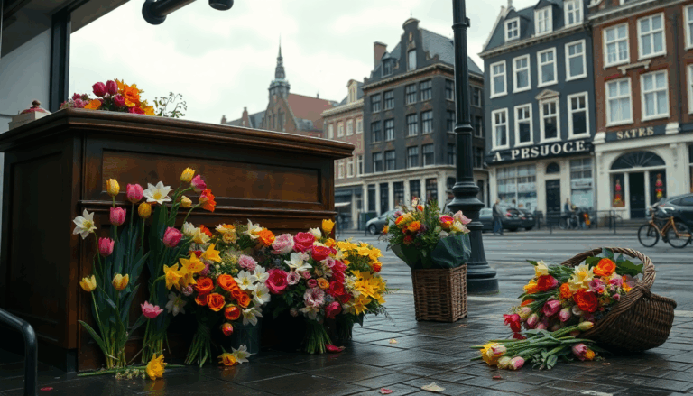 Oudste Bloemist van Amsterdam Sluit Zijn Deuren