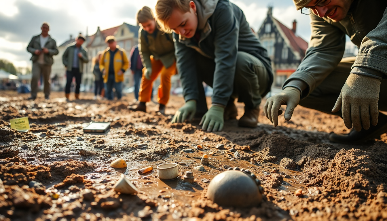 Amsterdam ontdekt archeologische schat in Prinseneiland