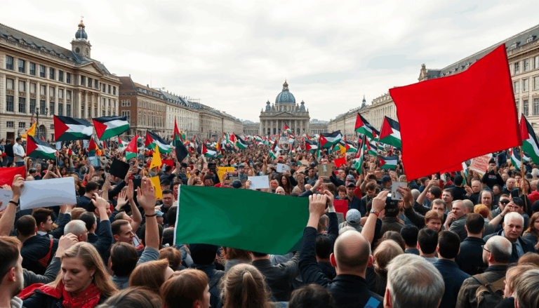 Basta impunità voor Israël: 100.000 demonstranten in Den Haag