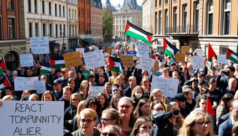Basta impunità voor Israël: demonstratie in Den Haag