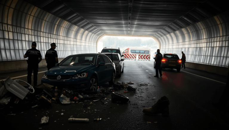 Ernstig ongeluk tijdens achtervolging in galleria Kennedy (Gent)