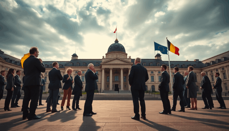 Formatie van de Brusselse regering staat op het spel