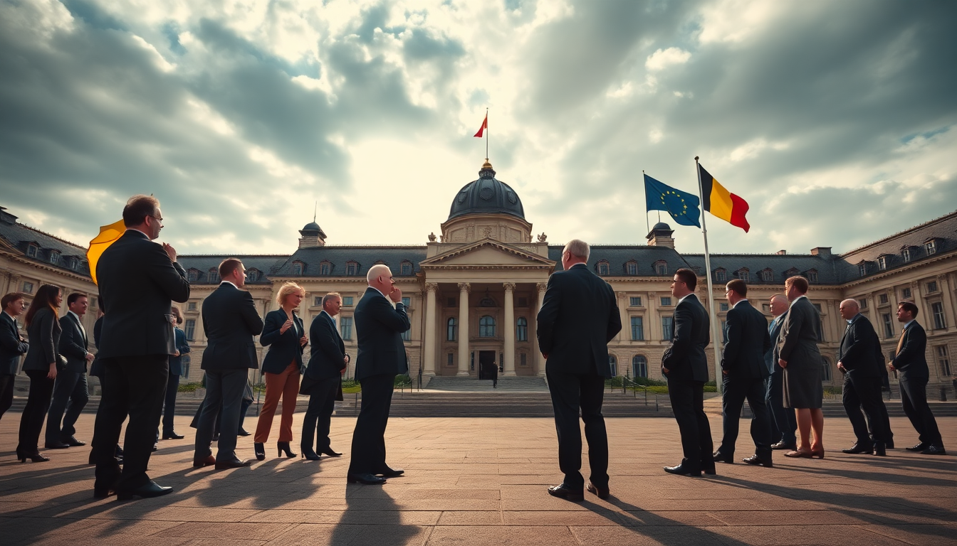 Formatie van de Brusselse regering staat op het spel