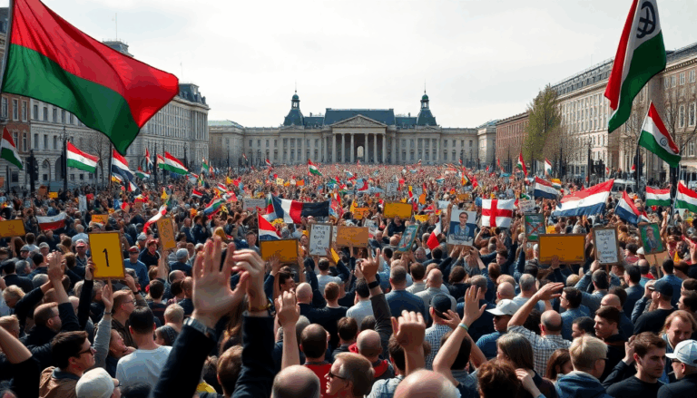 Honderdduizend demonstranten in Den Haag eisen verandering