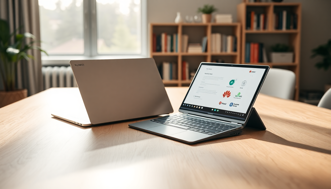 Huawei onthult innovatieve notebooks met HarmonyOS 5