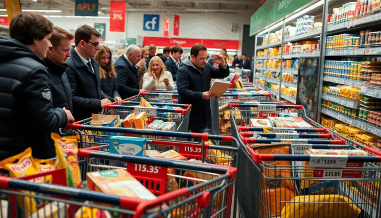 Inflatie in Nederland: stijgende kosten voor boodschappen en tabak