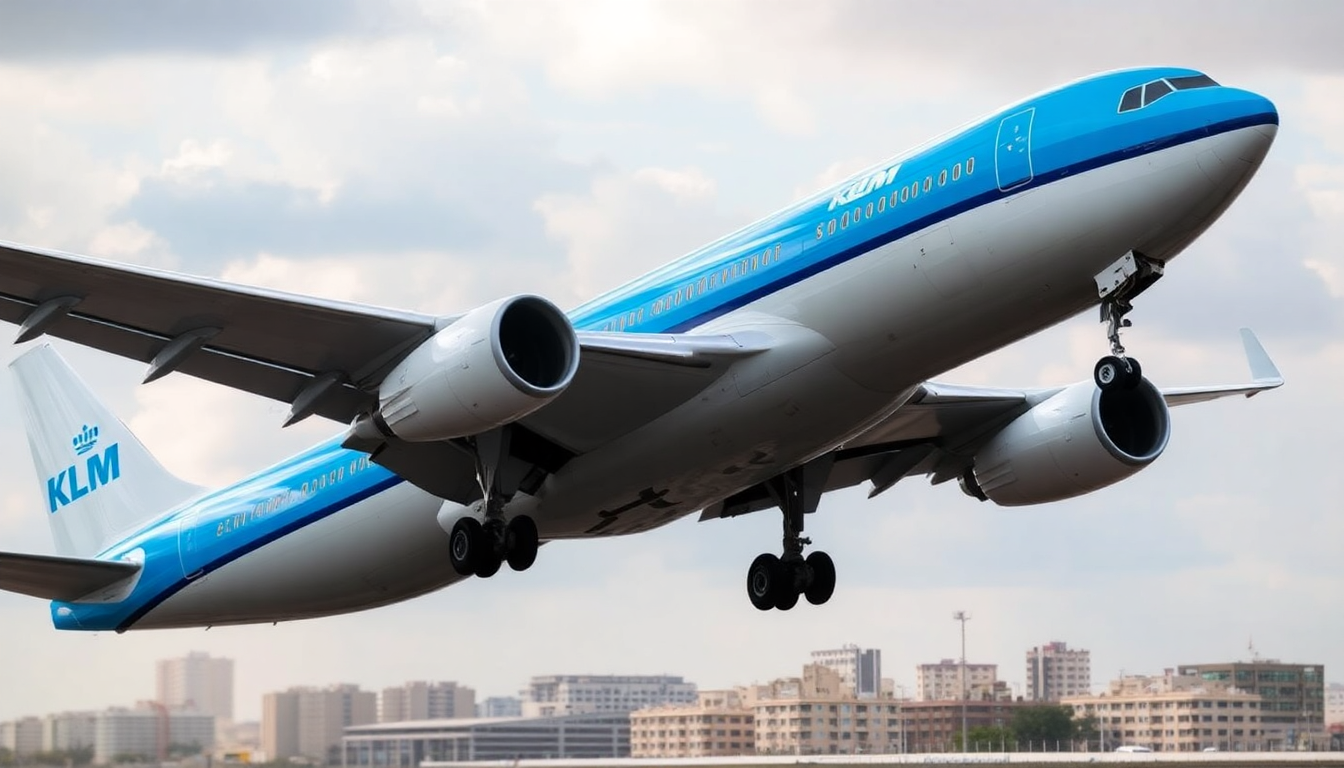 KLM hervat vluchten naar Tel Aviv ondanks oorlog in Gaza