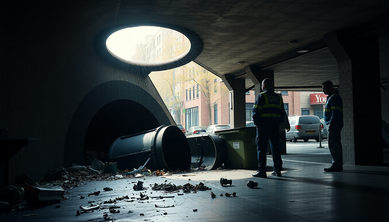 Tragische vondst in Amsterdam: man ontdekt in ondergronds afvalcontainer