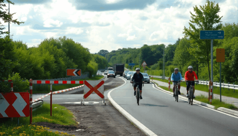 Verschillende nieuwsitems uit Nederland: van verkeersproblemen tot gezondheidscampagnes
