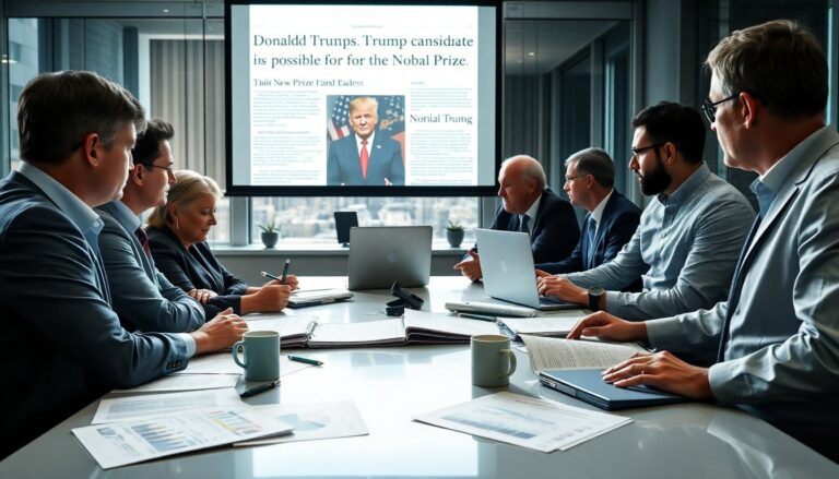 Analyse van Trump’s potentiële kandidatuur voor de Nobelprijs voor de Vrede