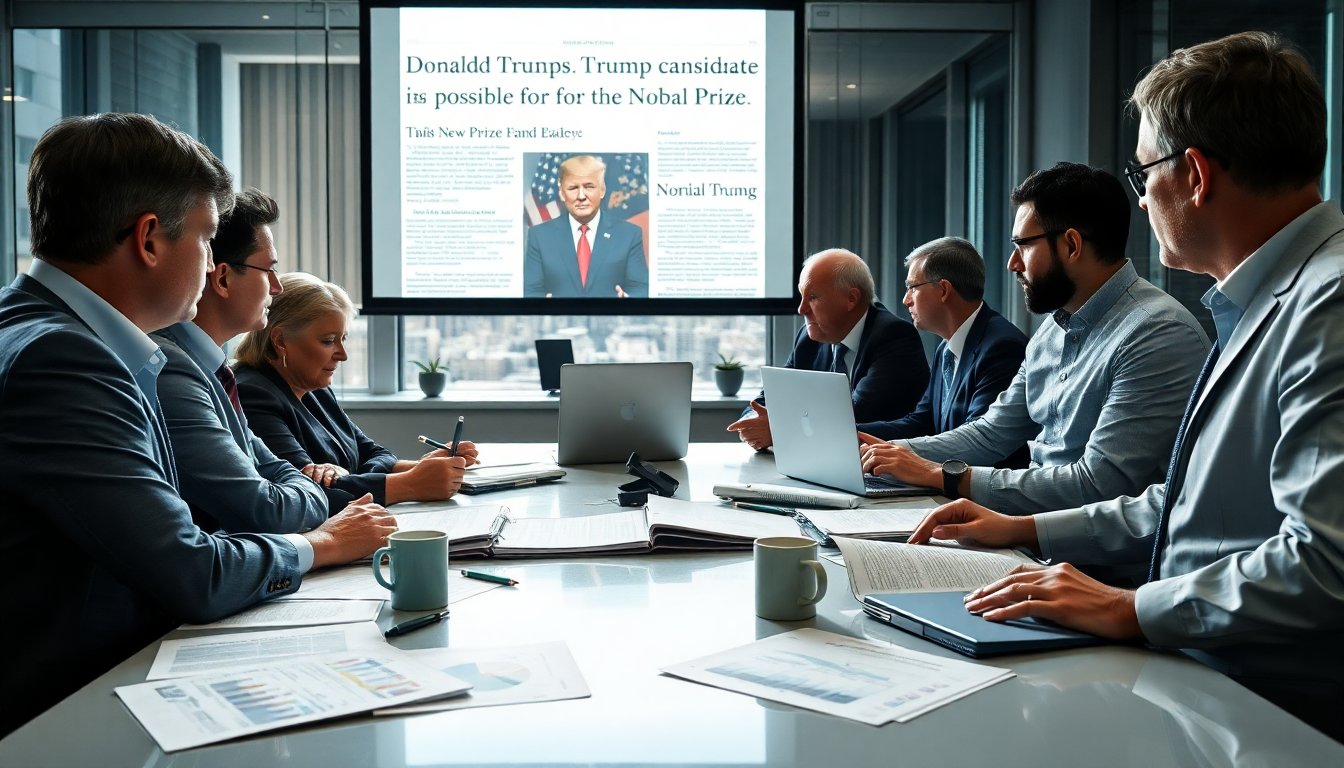 Analyse van Trump’s potentiële kandidatuur voor de Nobelprijs voor de Vrede