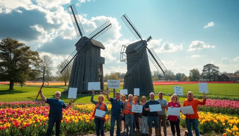 Crowdfunding voor het herstel van de kapotte molen in Sassenheim