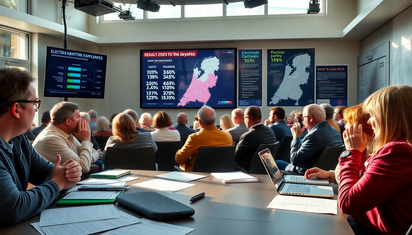 D66 en Wilders Domineren Eerste Exitpoll Resultaten van de Nederlandse Verkiezingen