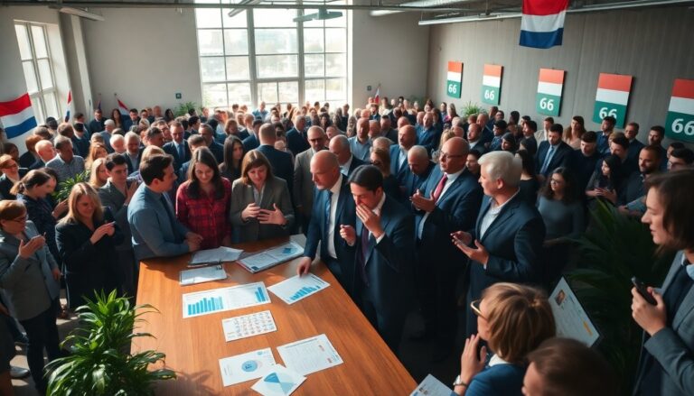 D66 Triomfeert: Onverslaanbare Liberale Overwinning bij de Verkiezingen in Nederland