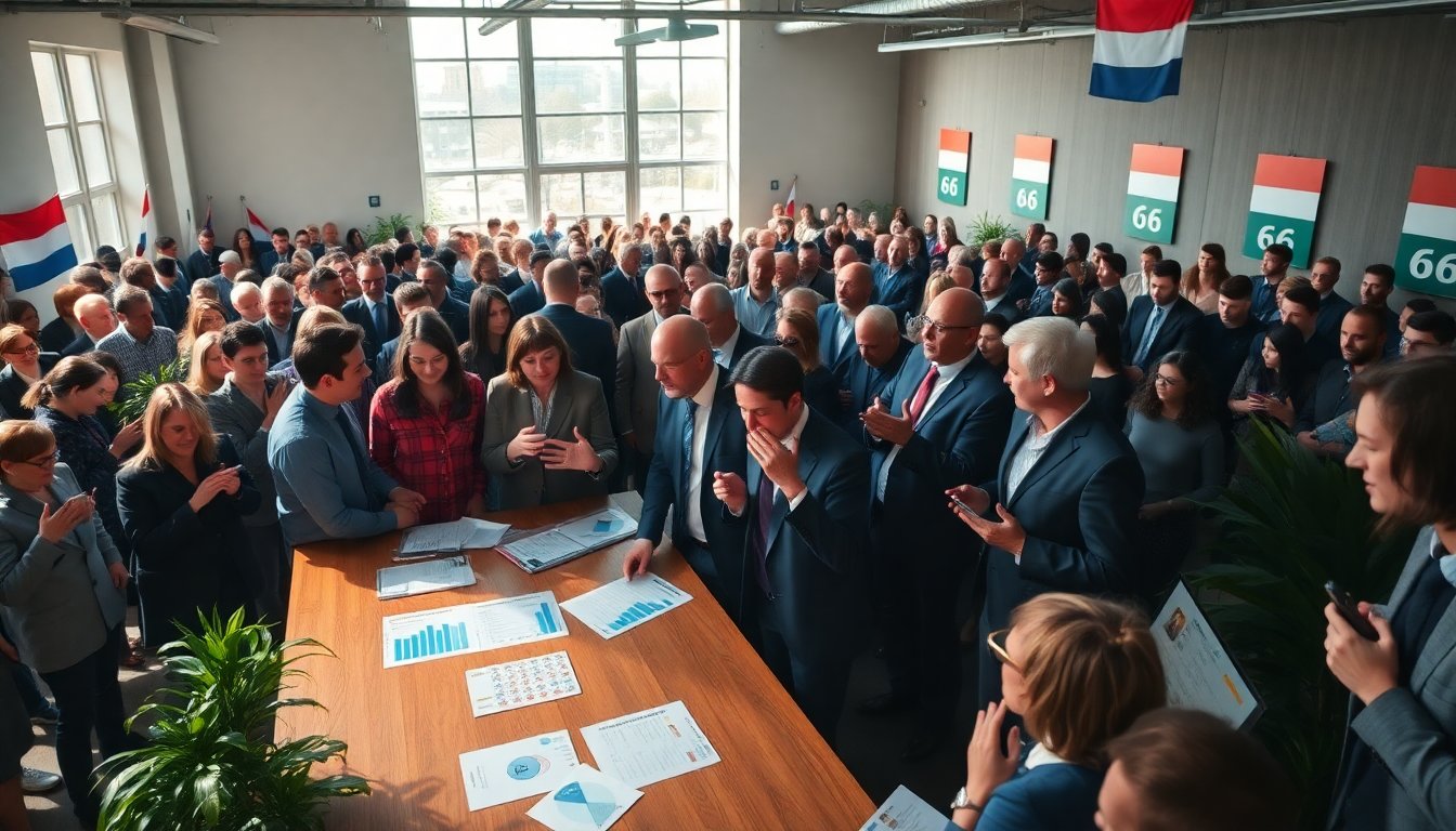 D66 Triomfeert: Onverslaanbare Liberale Overwinning bij de Verkiezingen in Nederland