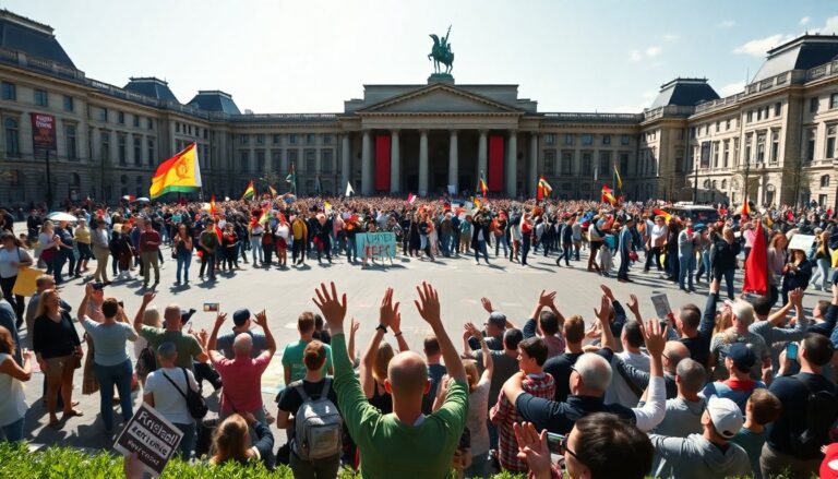 Duizenden betogen op Museumplein: eis nu verandering!