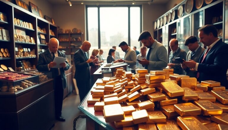 Edelmetaalbeurzen stijgen als goud- en zilverprijzen recordhoogtes bereiken