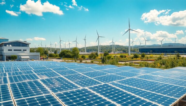 Hoe duurzame energie de industrieën van morgen verandert