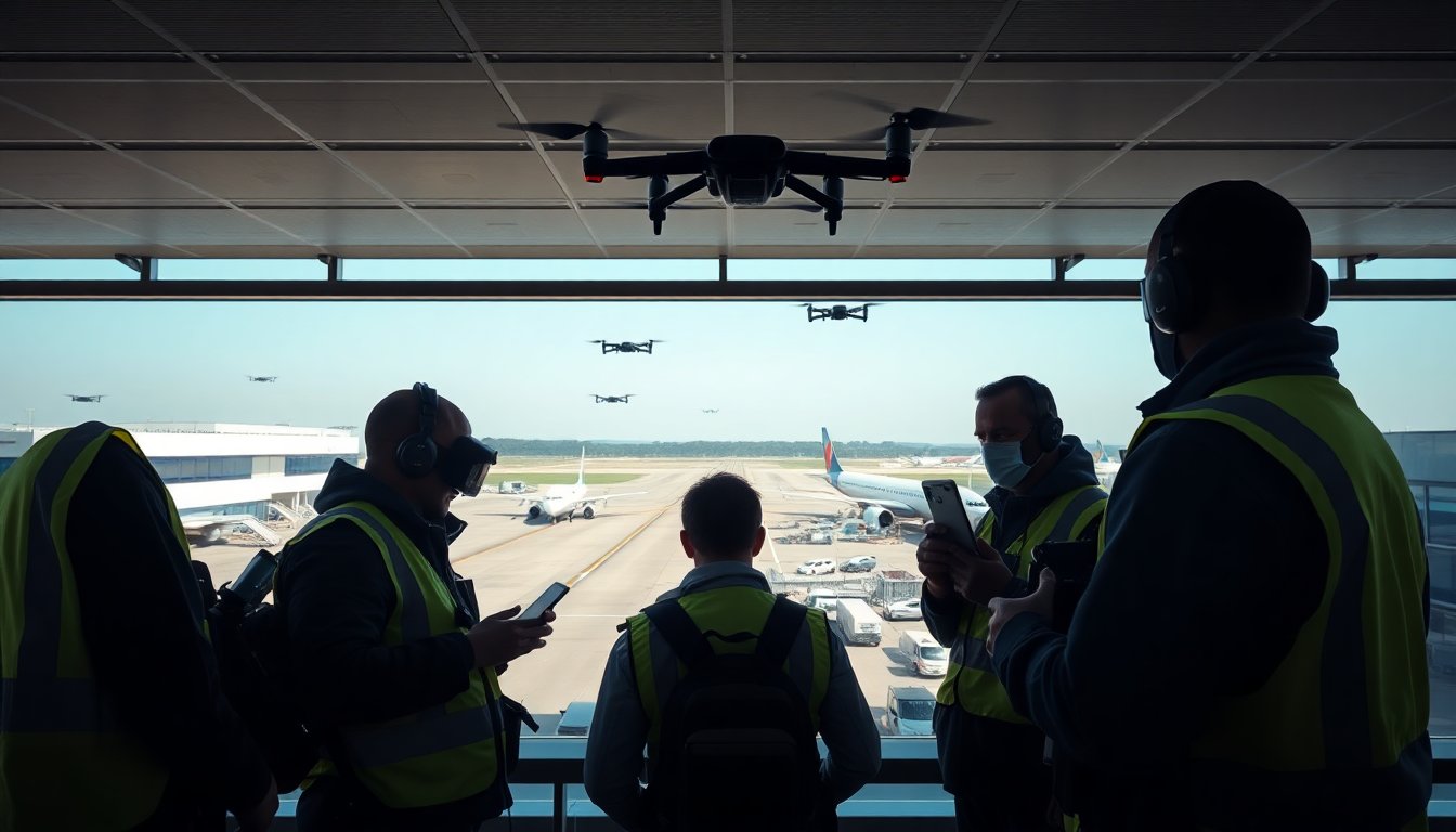 Hoe Europa vijandige drones op luchthavens aanpakt