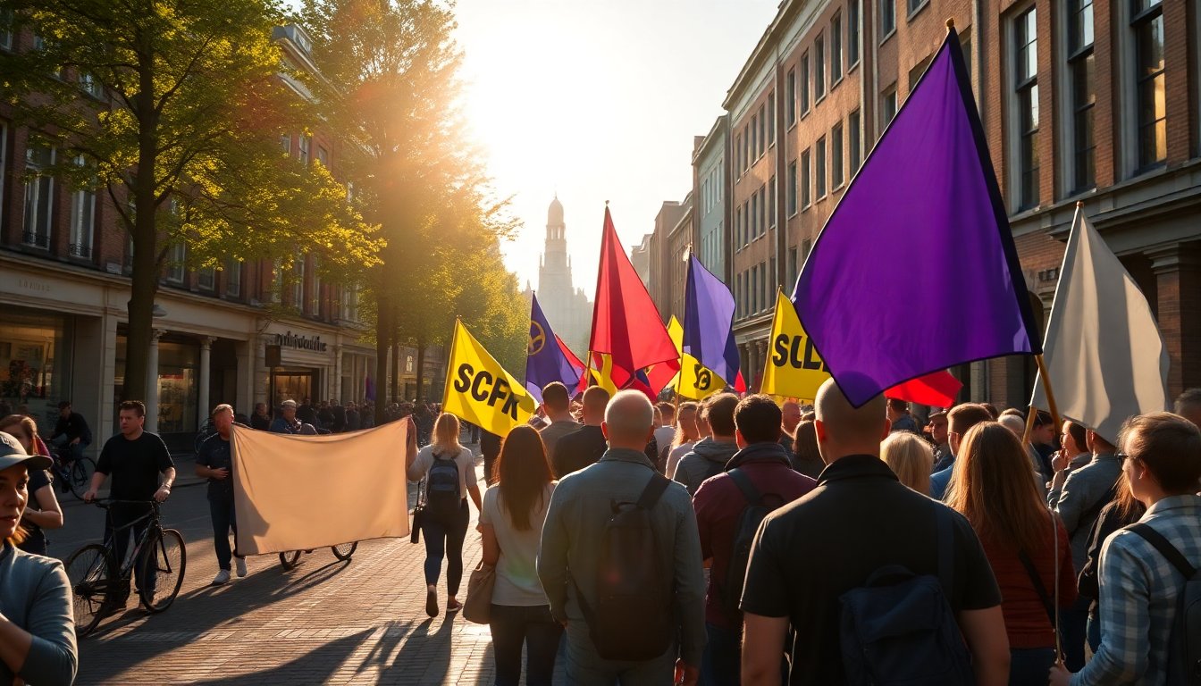 Leidse inwoners protesteren tegen verkeersbeperkingen: Centrum onder druk