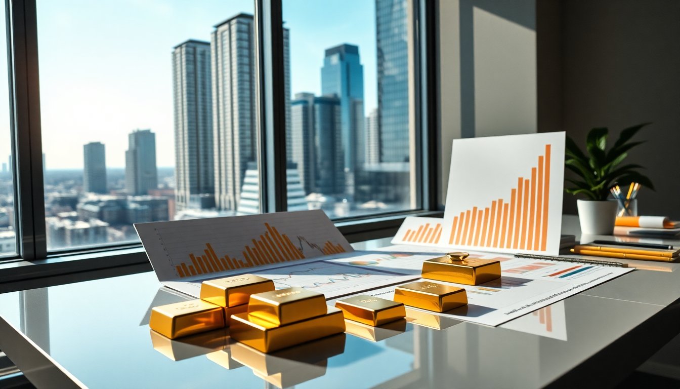 Ongekende stijging van goud- en aandelenprijzen wijst op marktonzekerheid