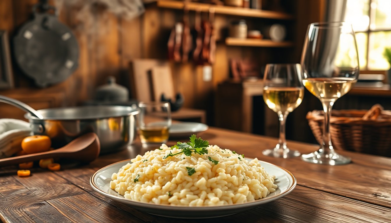 Ontdek de kunst van het maken van authentieke Italiaanse risotto