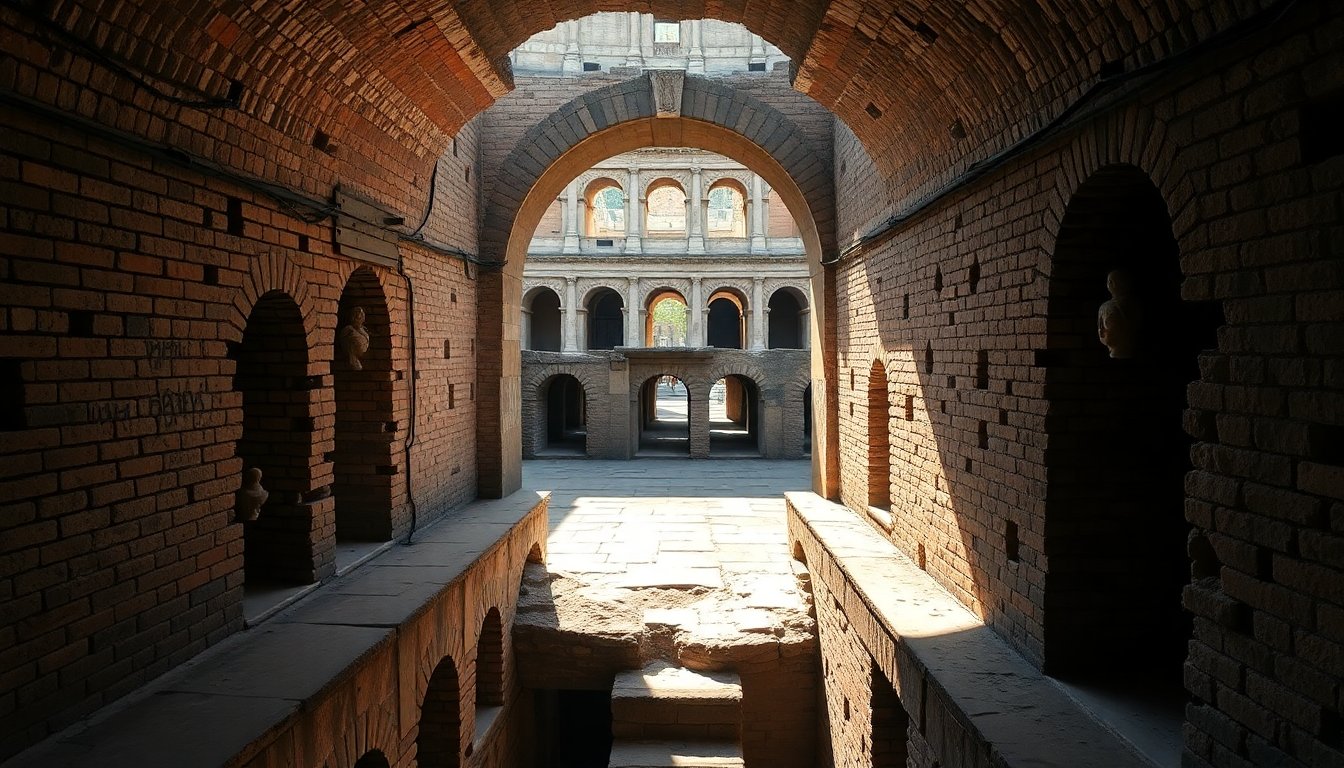 Ontdek de nieuw onthulde keizerlijke tunnel onder het Colosseum
