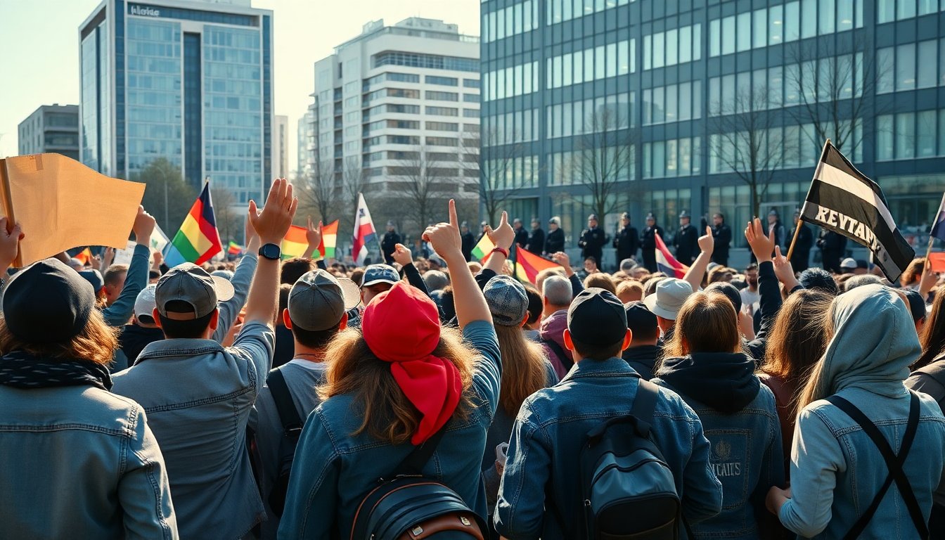 Onwaarschijnlijke bondgenoten: radicalen en complottheoretici verenigen zich tegen asielcentra