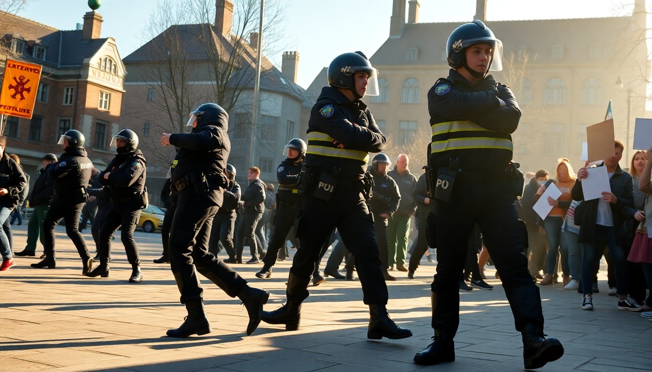 Politieactie leidt tot arrestaties van activisten bij Radboud Universiteit